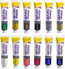 Tinta acrílica Daler Rowney Graduate Set of Acrylic Paints 12 x 22 ml - 6