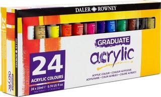 Akrilna boja Daler Rowney Graduate Set akrilnih boja 24 x 22 ml - 2