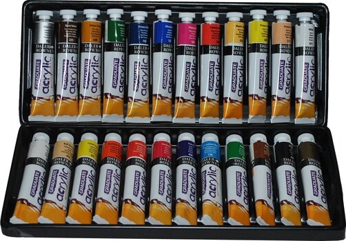 Culoare acrilică Daler Rowney Graduate Set de vopsele acrilice 24 x 22 ml - 5