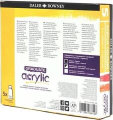 Acrylic Paint Daler Rowney Graduate Set of Acrylic Paints 5 x 120 ml - 3