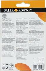 Akrilna boja Daler Rowney Simply Set akrilnih boja 6 x 12 ml - 1