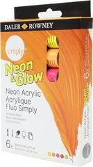 Akrilna boja Daler Rowney Simply Set akrilnih boja 6 x 12 ml - 2