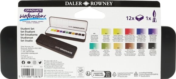 Acquarello Daler Rowney Aquafine Set di colori ad acquerello - 2