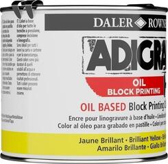 Peintures pour la linogravure Daler Rowney Adigraf Block Printing Oil Peintures pour la linogravure Brilliant Yellow 250 ml - 1