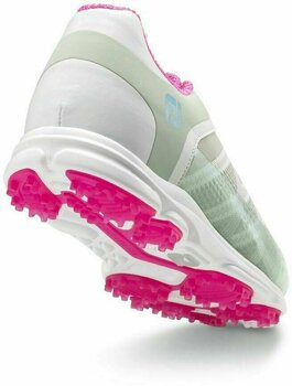 Chaussures de golf pour femmes Footjoy Sport SL Chaussures de Golf Femmes Light Grey/Berry US 7,5 - 5