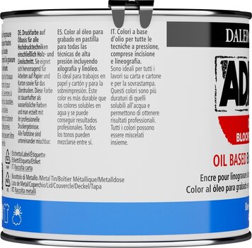 Farbe für Linolschnitt Daler Rowney Adigraf Block Printing Oil Farbe für Linolschnitt Blue 250 ml - 3