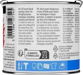 Pintura para linograbado Daler Rowney Adigraf Block Printing Oil Pintura para linograbado Blue 250 ml - 4