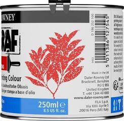 Pintura para linograbado Daler Rowney Adigraf Block Printing Oil Pintura para linograbado Blue 250 ml - 6