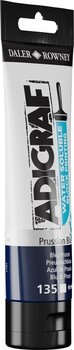 Paint For Linocut Daler Rowney Adigraf Block Printing Water Soluble Colour Paint For Linocut Prussian Blue 59 ml - 2