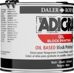 Farba do linorytu Daler Rowney Adigraf Block Printing Oil Farba do linorytu Black 250 ml - 1