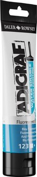 Paint For Linocut Daler Rowney Adigraf Block Printing Water Soluble Colour Paint For Linocut Fluorescent Blue 59 ml - 2