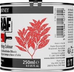 Farba do linorytu Daler Rowney Adigraf Block Printing Oil Farba do linorytu Black 250 ml - 6
