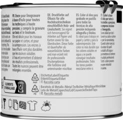 Paint For Linocut Daler Rowney Adigraf Block Printing Oil Paint For Linocut White 250 ml - 3