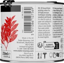 Paint For Linocut Daler Rowney Adigraf Block Printing Oil Paint For Linocut White 250 ml - 5