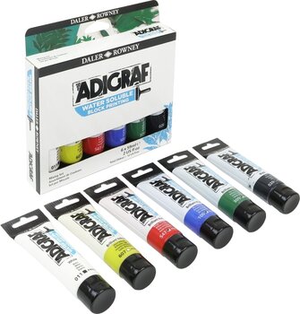 Farbe für Linolschnitt Daler Rowney Adigraf Block Printing Water Soluble Colour Farbe für Linolschnitt 6 x 59 ml - 5