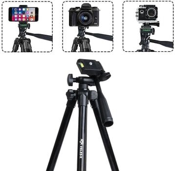 Suporte para smartphone ou tablet Veles-X Tripod Stand for Phone and Camera Tripé Suporte para smartphone ou tablet - 5