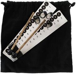Tongue Drum Veles-X Steel 6 inch 8 Notes Jet Black Tongue Drum - 5