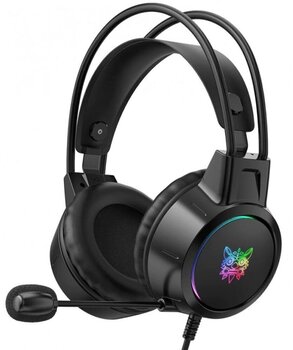 PC headset Onikuma X15 PRO Double-Head Beam RGB Wired Gaming Headset Black - 2