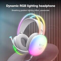 PC slúchadlá Onikuma X25 Full Illuminated RGB Wired Gaming Headset Multi-Šedá PC slúchadlá - 5