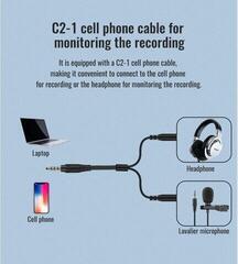 Lavalier kondensatormikrofoner Takstar TCM-400 Lavalier Microphone Lavalier kondensatormikrofoner - 5