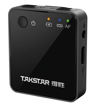 Wireless Audio System for Camera Takstar V1 Dual Wireless Video Microphone - 2
