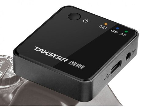 Wireless Audio System for Camera Takstar V1 Dual Wireless Video Microphone - 3