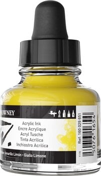 Ink Daler Rowney FW Acrylic Ink Lemon Yellow 29,5 ml 1 pc - 3