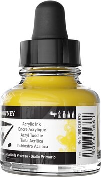 Atrament Daler Rowney FW Atrament akrylowy Process Yellow 29,5 ml 1 szt - 3