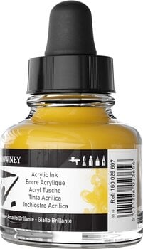 Tinte Daler Rowney FW Acryltinte Brilliant Yellow 29,5 ml 1 Stck - 3
