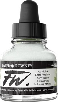 Ink Daler Rowney FW Acrylic Ink Shimmering Green 29,5 ml 1 pc - 2
