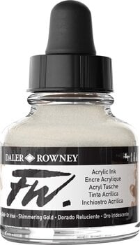 Tinte Daler Rowney FW Acryltinte Shimmering Gold 29,5 ml 1 Stck - 2