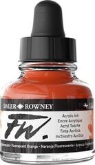 Tinta Daler Rowney FW Acrylic ink Fluorescent Orange 29,5 ml 1 pieza - 1