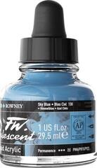 Atrament Daler Rowney FW Pearlescent Akrylový tuš Sky Blue 29,5 ml 1 ks - 1