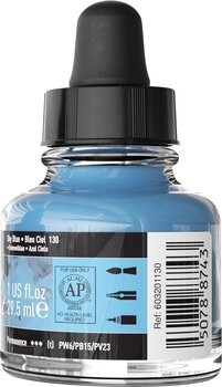 Ink Daler Rowney FW Pearlescent Acrylic Ink Sky Blue 29,5 ml 1 pc - 3