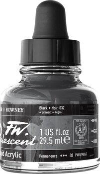 Tinte Daler Rowney FW Pearlescent Acryltinte Black 29,5 ml 1 Stck - 2