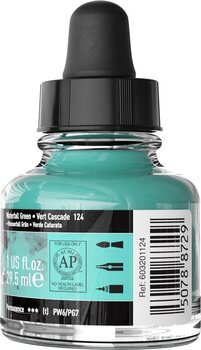 Ink Daler Rowney FW Pearlescent Acrylic Ink Waterfall Green 29,5 ml 1 pc - 3