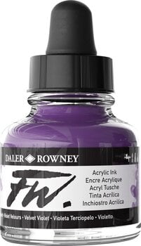 Tinta Daler Rowney FW Acrylic ink Velvet Violet 29,5 ml 1 pc - 2