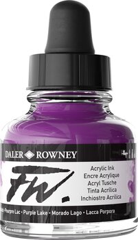 Muste Daler Rowney FW Acrylic Ink Purple Lake 29,5 ml 1 kpl - 2