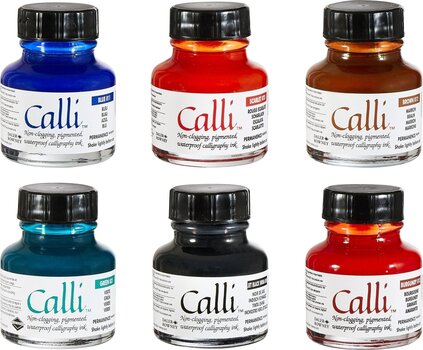 Ink Daler Rowney Calli Set of Calligraphy Ink 6 x 29,5 ml - 4