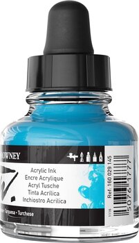 Ink Daler Rowney FW Acrylic Ink Turquoise 29,5 ml 1 pc - 3