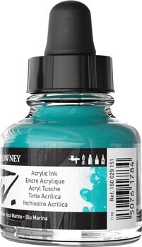 Tinte Daler Rowney FW Acryltinte Marine Blue 29,5 ml 1 Stck - 3
