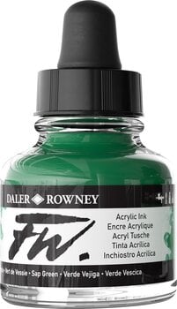 Muste Daler Rowney FW Acrylic Ink Sap Green 29,5 ml 1 kpl - 2