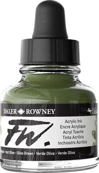 Tuš Daler Rowney FW Akrylový tuš Olive Green 29,5 ml 1 ks - 2