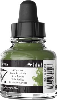 Ink Daler Rowney FW Acrylic Ink Olive Green 29,5 ml 1 pc - 3
