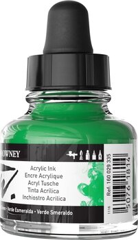 Cerneală Daler Rowney FW Cerneală acrilică Verde Emerald 29,5 ml 1 buc - 3