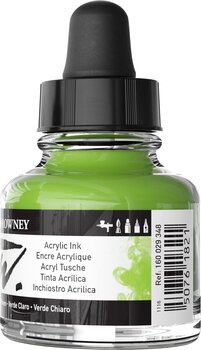 Ink Daler Rowney FW Acrylic Ink Light Green 29,5 ml 1 pc - 3