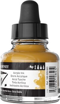 Tinte Daler Rowney FW Acryltinte Yellow Ochre 29,5 ml 1 Stck - 3