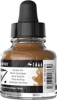 Muste Daler Rowney FW Acrylic Ink Antelope Brown 29,5 ml 1 kpl - 3