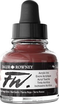Inkt Daler Rowney FW Acryl inkt Red Earth 29,5 ml 1 stuk - 2
