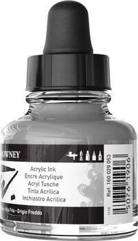 Muste Daler Rowney FW Acrylic Ink Cool Grey 29,5 ml 1 kpl - 3
